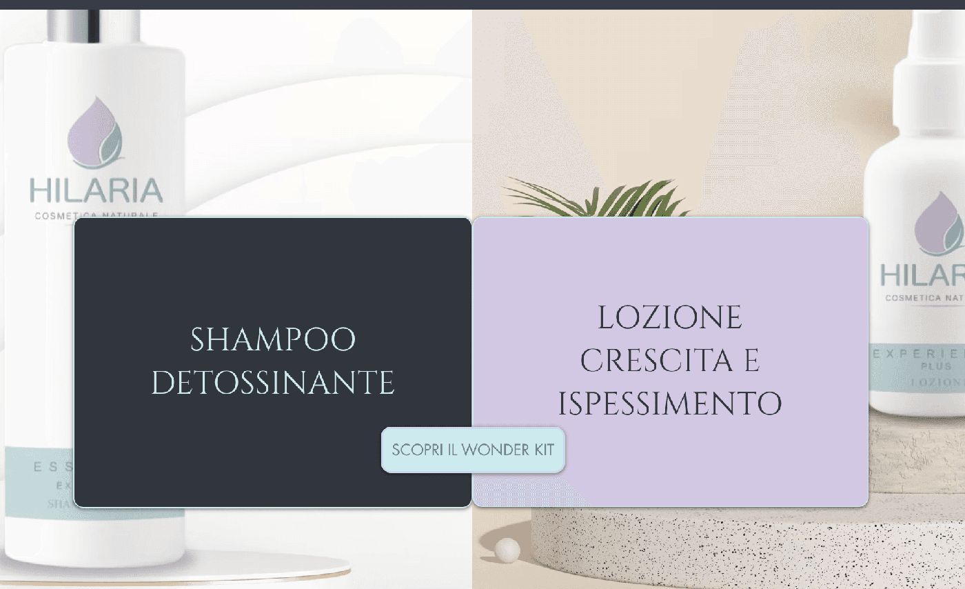 Hilaria Cosmetica Naturale - Cosmetico - case study Digital Valcore - immagine 3