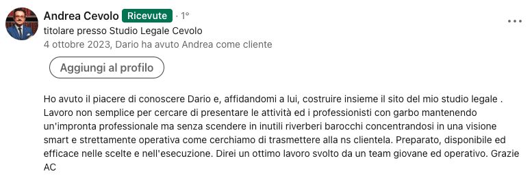 Studio Legale Cevolo - Servizi - case study Digital Valcore - immagine 2