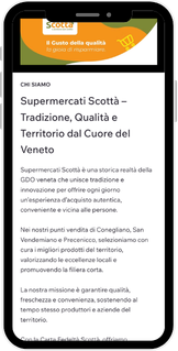 Landing Page Chi Siamo Scotta