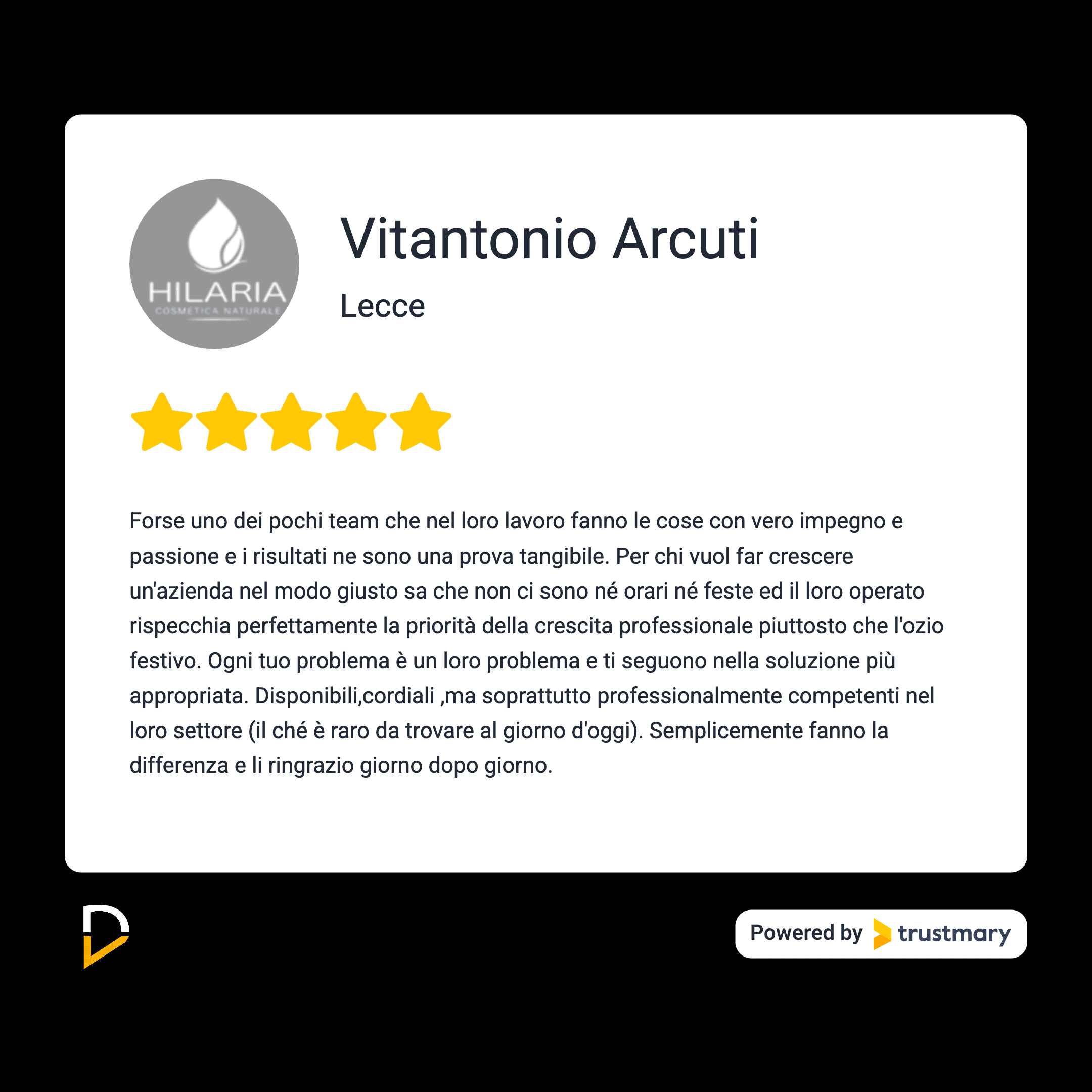 Hilaria Cosmetica Naturale - Cosmetico - case study Digital Valcore - immagine 10