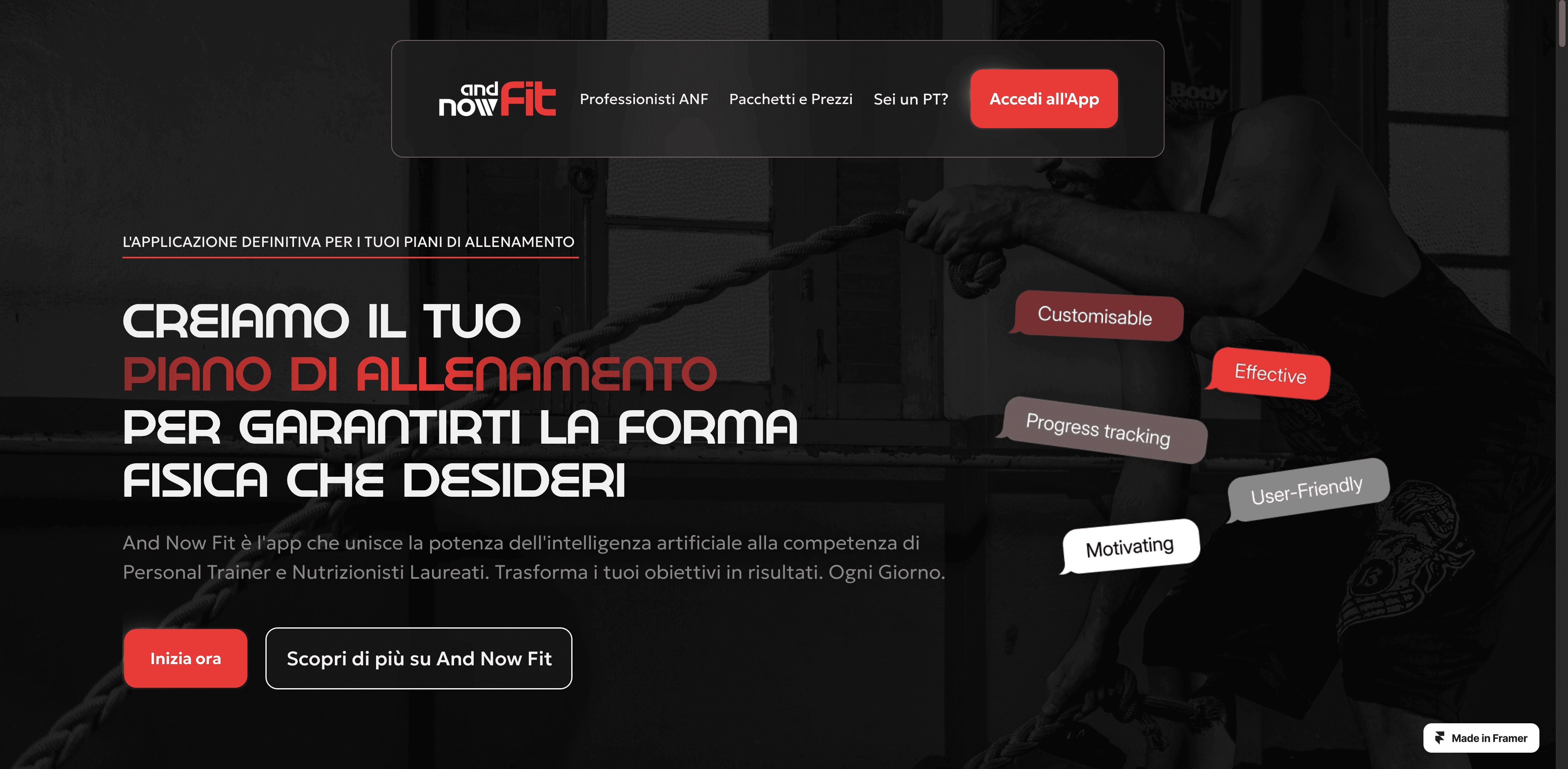 And Now Fit - Fitness - case study Digital Valcore - immagine 1